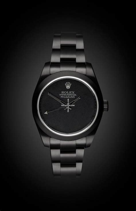 rolex milgauss bamford black original|rolex milgauss dark knight price.